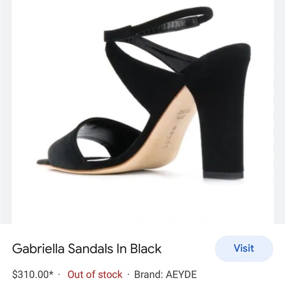 AEYDE Gabriella Sandals In Black
$310.00* • Out of stock • Brand: AEYDE - Picture 4 of 16